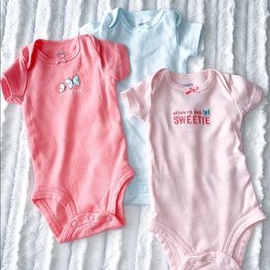 NB Carter’s Onesies